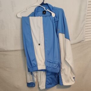 Jordan Blue and White Lightweight Tracksuit